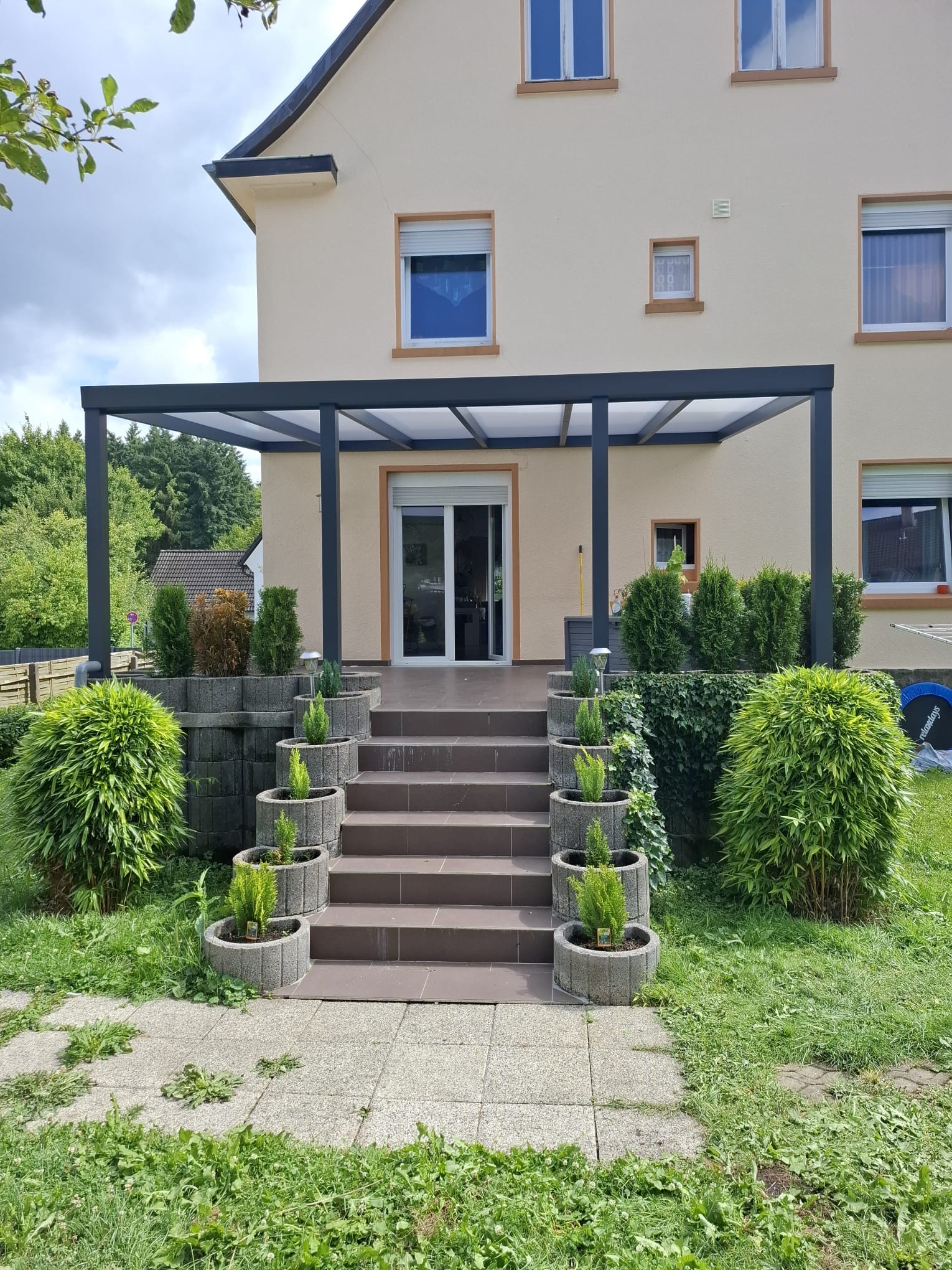 Modernes Flachdach